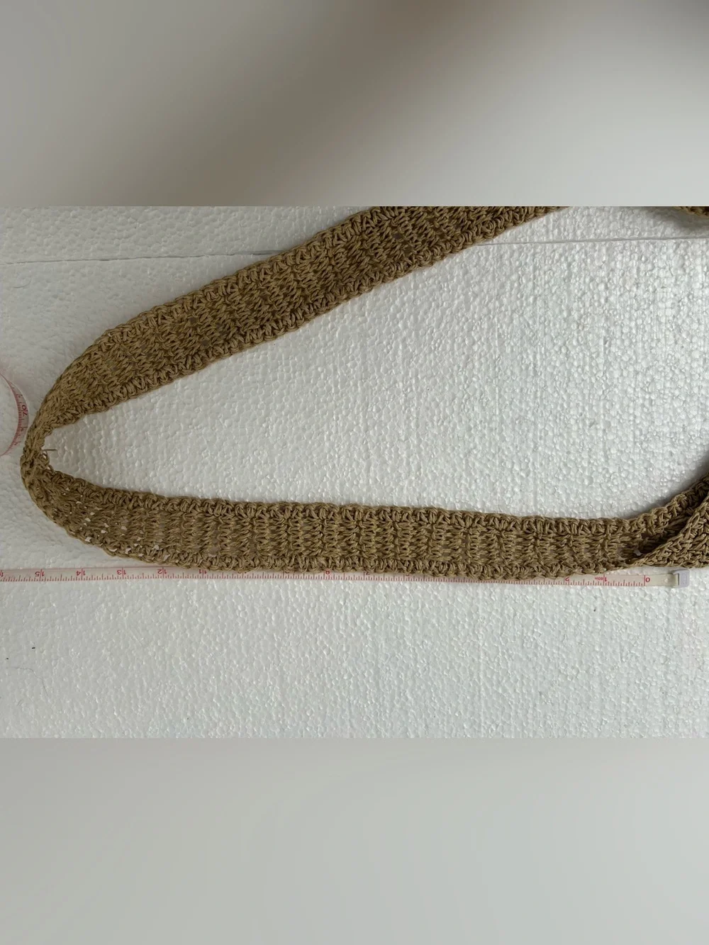 Women’s Crochet straw bag boho beach casual
